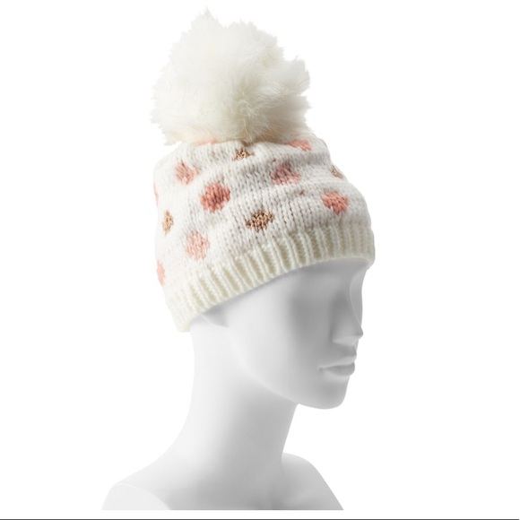 LC Lauren Conrad Polka Dot Hat - Picture 2 of 3